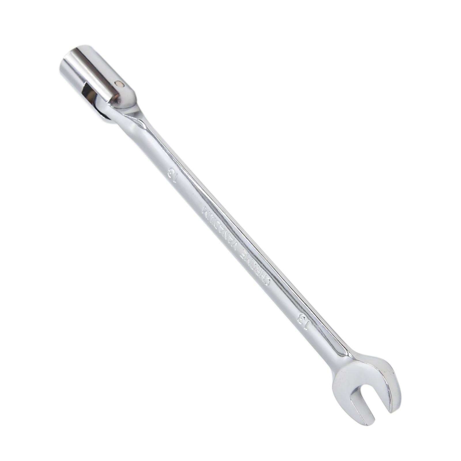 13mm Swivel Head Combination Socket Spanner Wrench Auto Car Repairing Tool