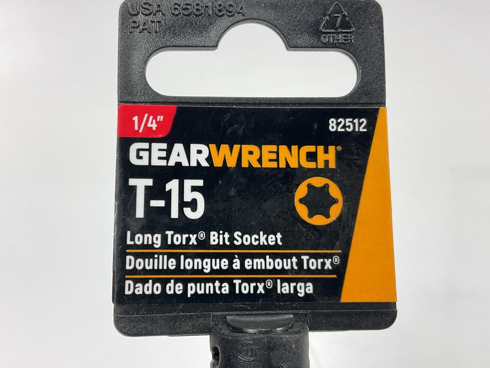 Gearwrench 82512 1/4″ Drive Long Torx Bit Socket T15