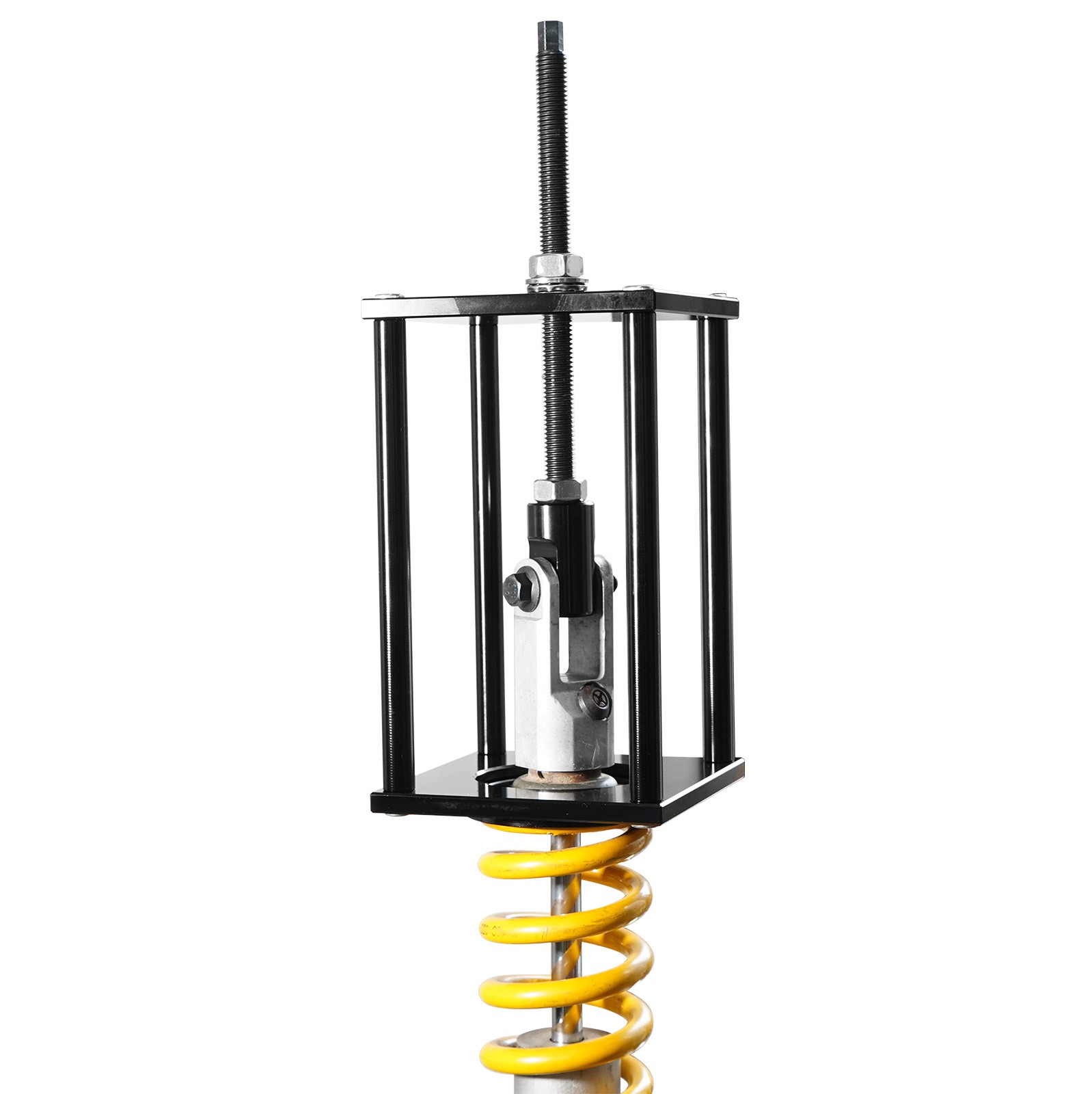 Universal Motorcycle Rear Shock Spring Compressor Adjustable Tool For Harley