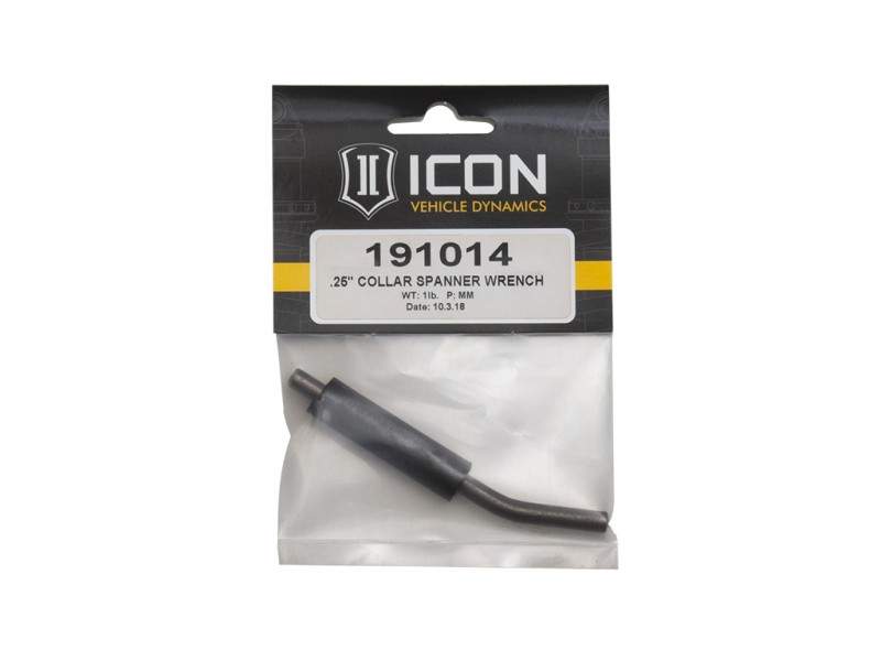 ICON .25 Inch Collar Spanner Pin Wrench for Automotive Maintenance