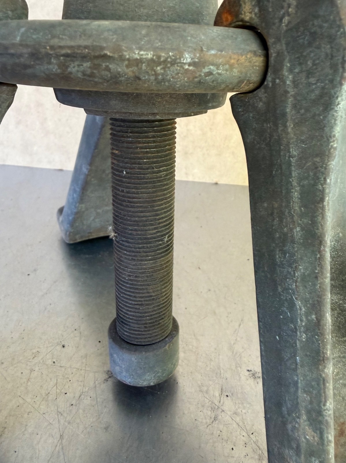 Vintage Original Herbrand 825 Hub Puller 3 Jaw Wheel Axle Puller Heavy-Duty USA