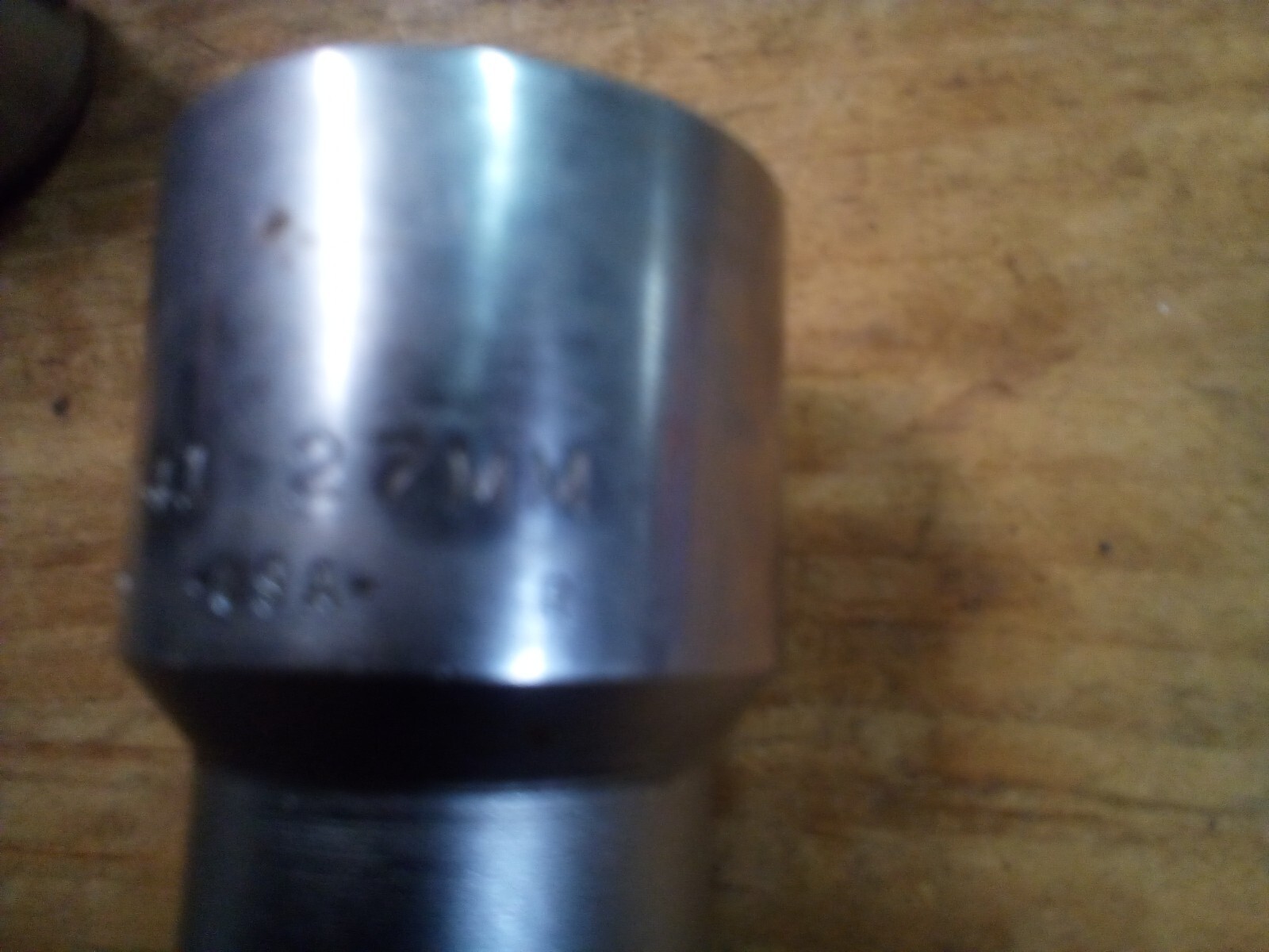 NOS Vintage Wright USA 41-27MM 27 MM Metric 1/2” Drive 12 Point Socket