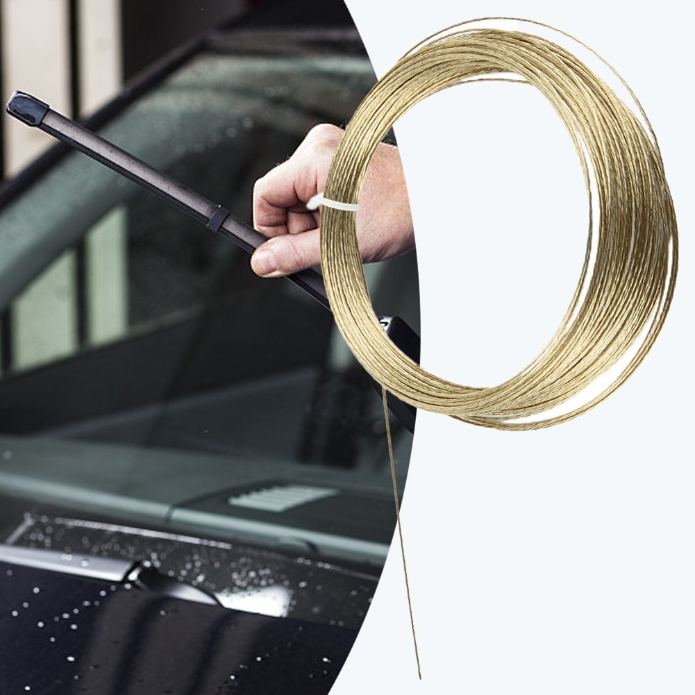 Brand New Braiding Line Wire 22m Length Automotive Cut Out Cutting Glass