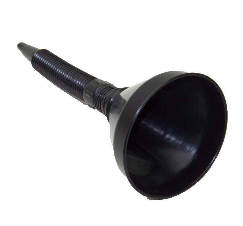 15in Long Flexible Funnel Transmission and Motor Oil Water Filler 5in Mouth