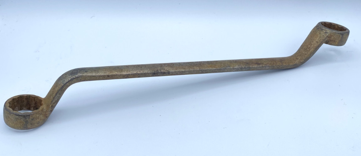 Herbrand 3729-A 25/32 in x 3/4 in Offset 12 Point Double End Box Wrench VTG