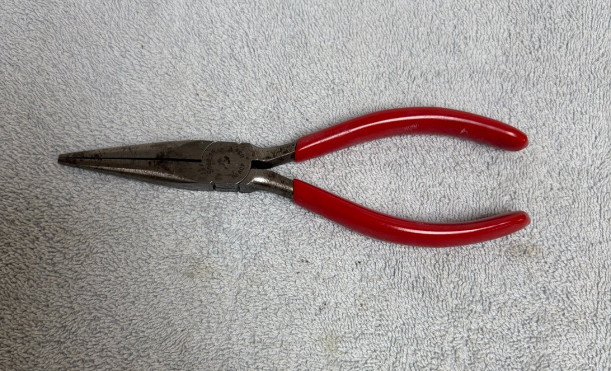 Needle Nose Pliers No.96ACP 7″long Snap-on USA