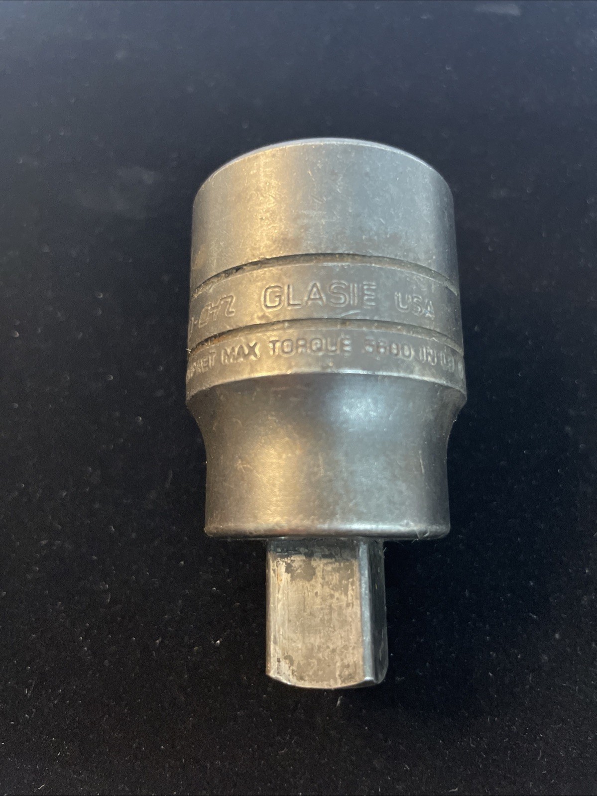 Snap On Glasie 3/4″ Female to 1/2″ Male Adapter Black Reducer – Pre Owned