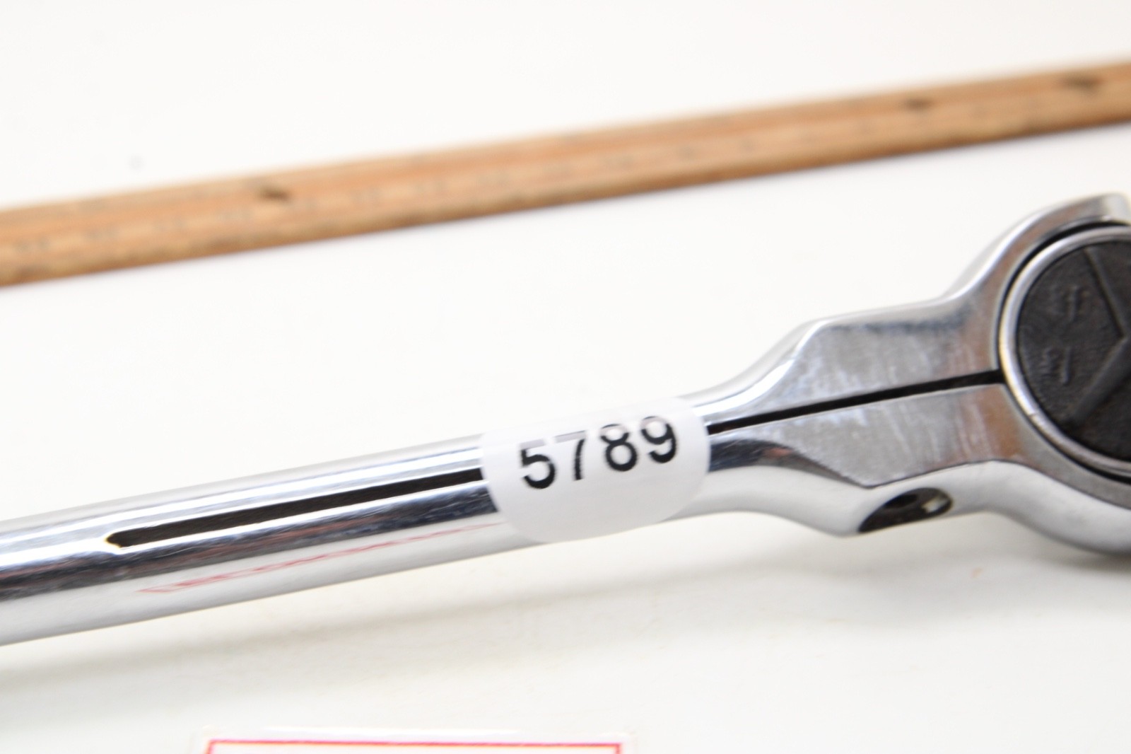 Snap-On F748 3/8″ Drive 10″ Long Standard Handle Round Swivel Head Ratchet USA