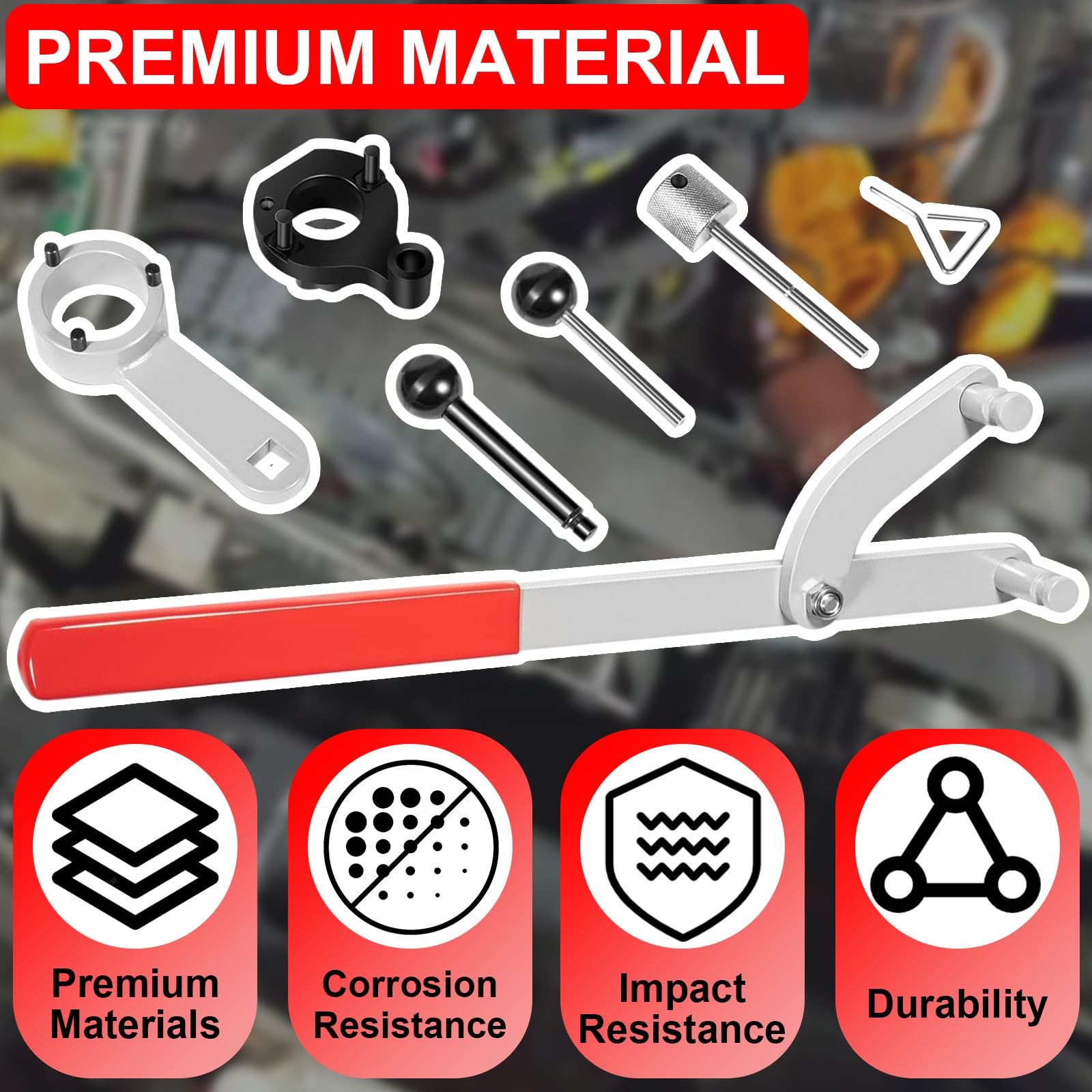 3830 Camshaft Timing Belt Tools Kit for 2015+ Volkswagen TDi EA288 Diesel Engine