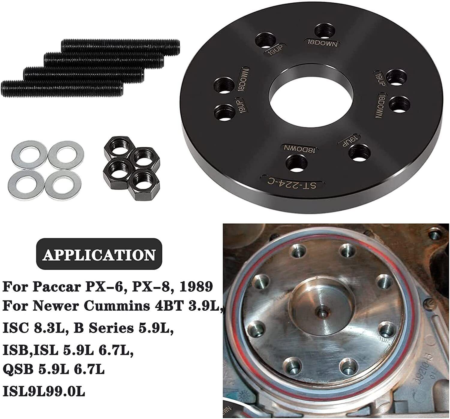Rear Crankshaft Seal & Wear Sleeve Installer For Cummins 3.9L 5.9L 6.7L ISC 8.3L