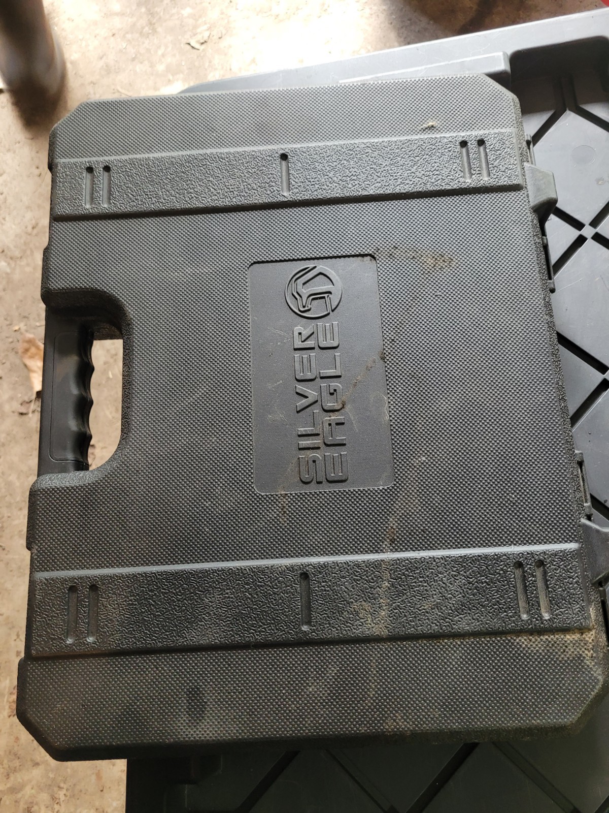 Silver Eagle Socket and Wrench Set with Hard Carrying Case