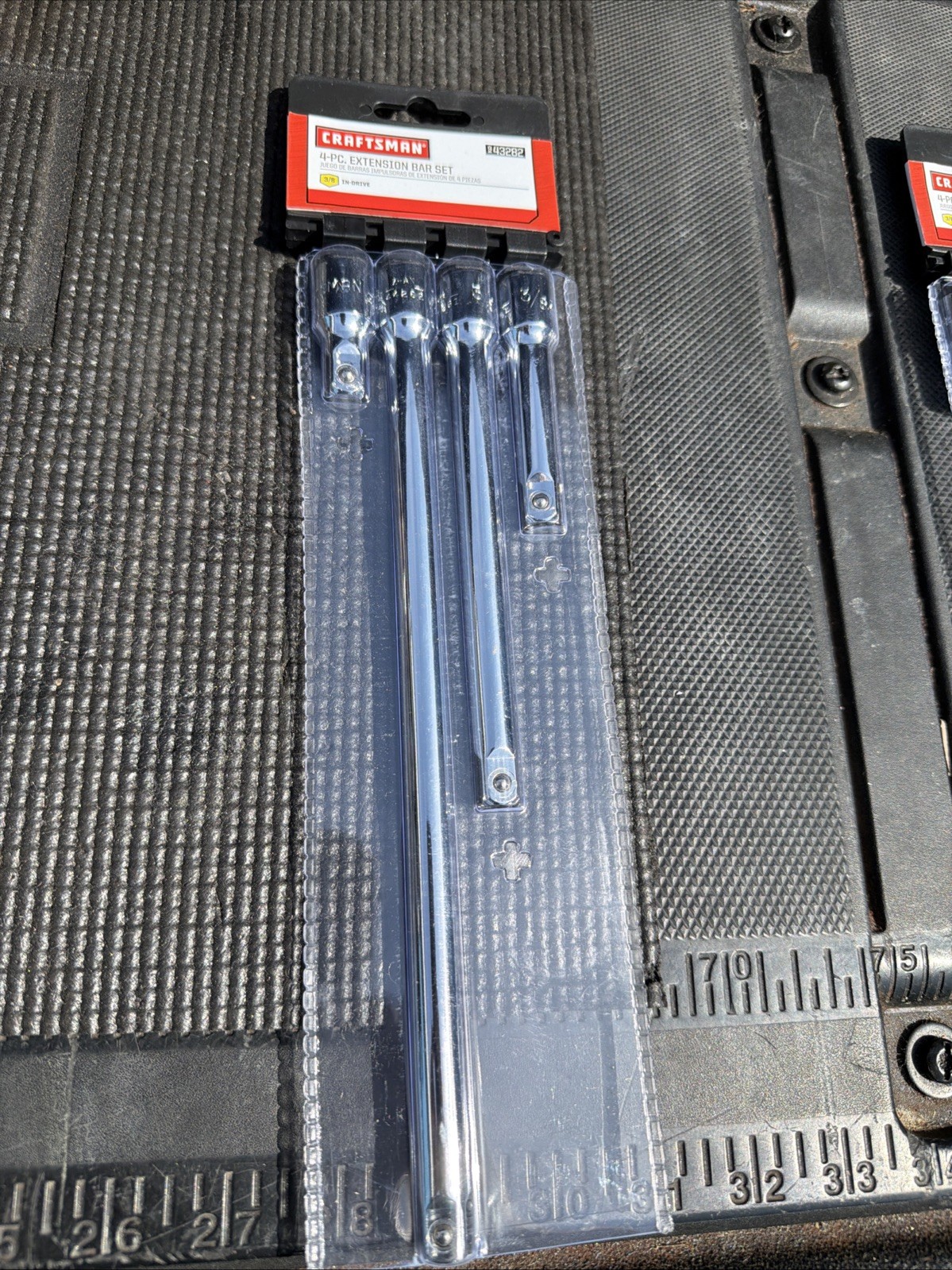 Sears Craftsman Nos 3/8” Extension Set 43282 1.5/3/6/10” Import Vintage