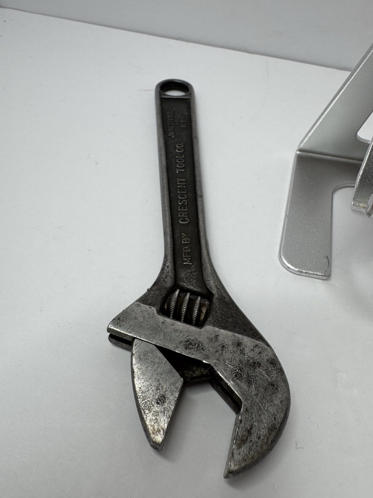 Crescent USA 8 In Adjustable Wrench 8” Jamestown NY Vintage Black Oxide AT18 #79