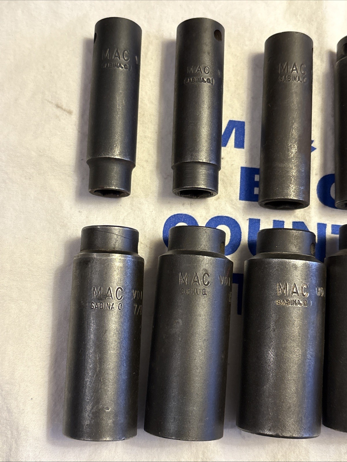 Mac Tools USA 1/2″ Drive 12pc 6pt Deep Impact Socket Set SVDP136BRPT