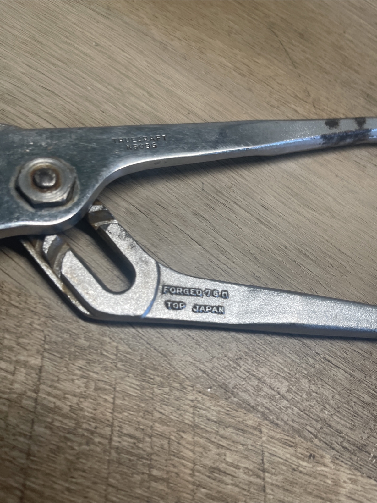 Vintage Truecraft Pliers Slip Joint Groove Joint 12″ #K509G Japan