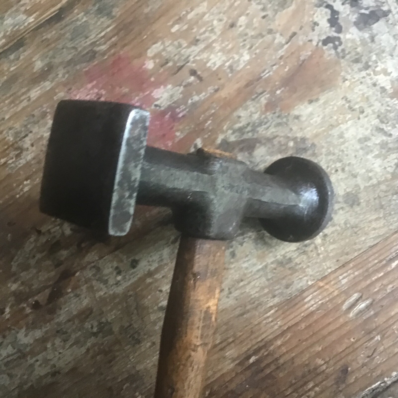 Vintage Fairmount 161-G Curved Face Auto Body Hammer Metal Work Repair Hand Tool