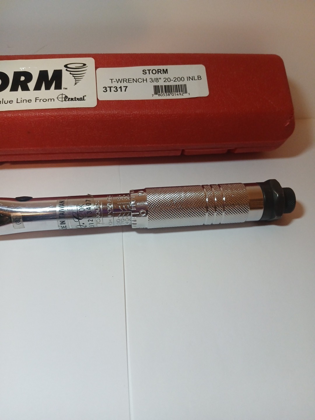 STORM 3T317 3/8″ Torque Wrench 20-200in/lbs