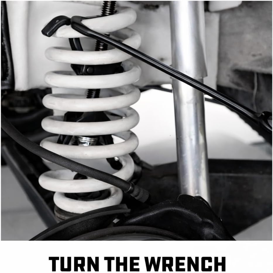 All-in-One Coil Spring Compressor Tool for Cars & Trucks – Black, Safe Design