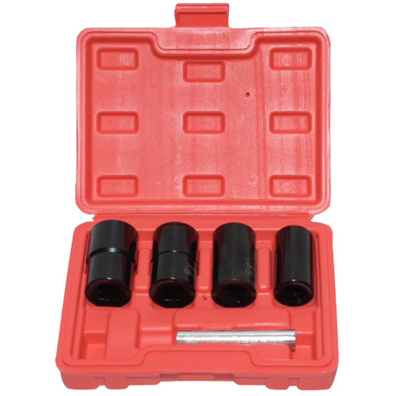 5Pcs Wheel Lock Removal Kit, Locking Lug Nut Removal Tool – 17MM 19MM 21MM 22MM