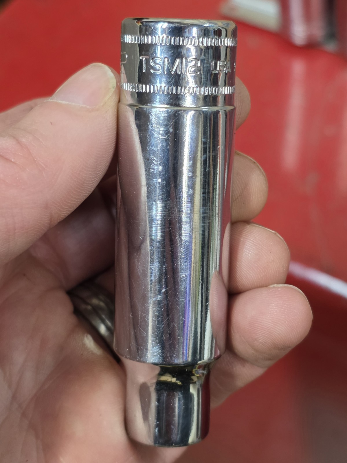 Snap-on 1/2″ Drive 13pc Deep Chrome Socket Set 6pt 12mm – 24mm 313TSMYA