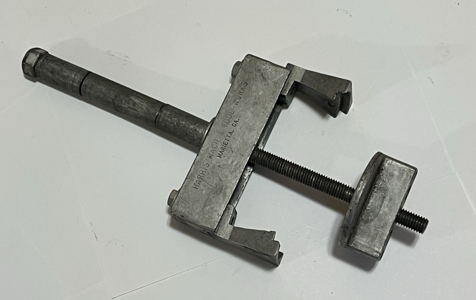 Harris Machine & Tool Works Vintage Transmission Clutch Spring Compressor Tool
