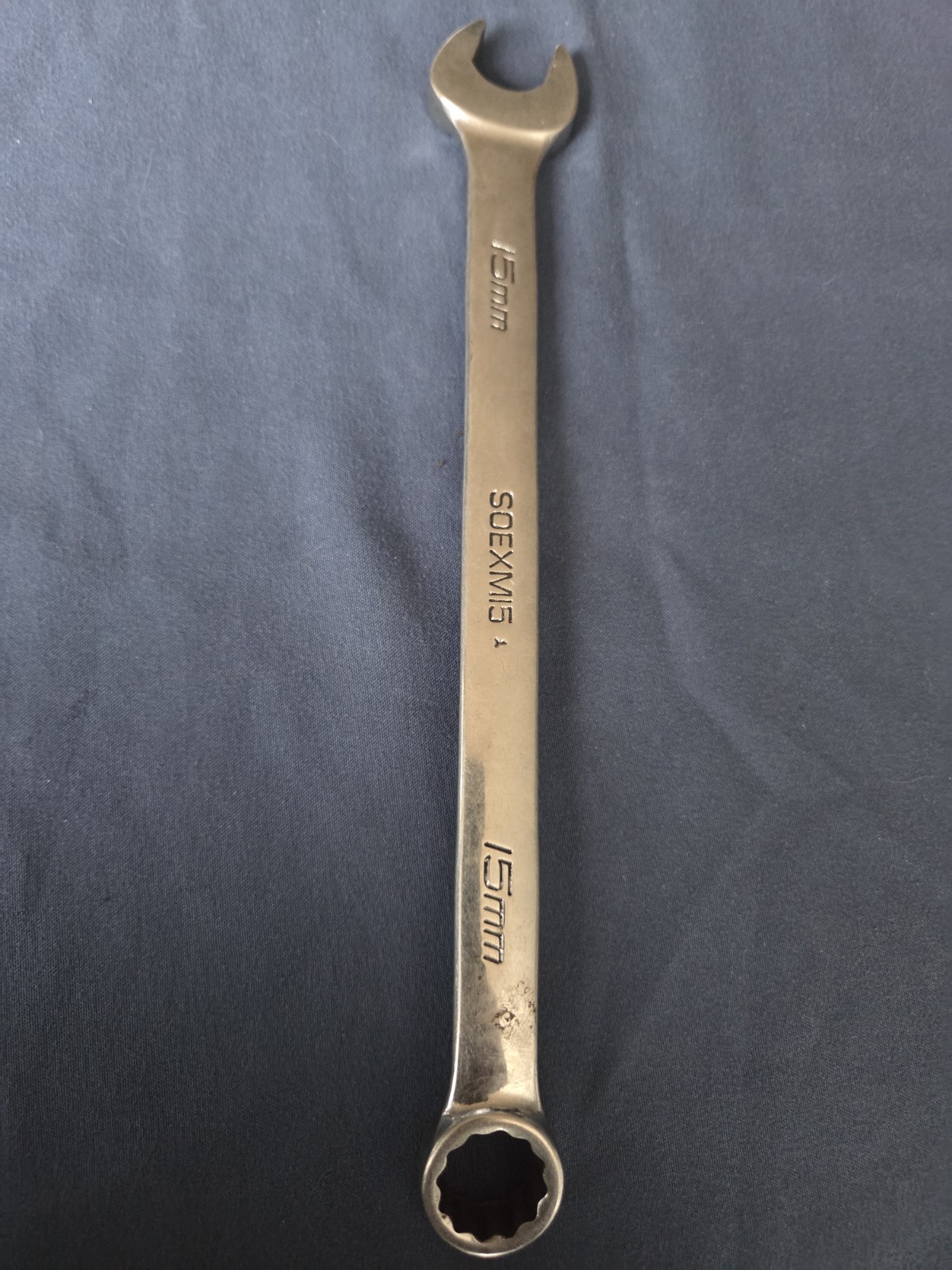 Snap-On Tools SOEXM15 15mm Metric 12 Point Flank Drive Plus Combination Wrench