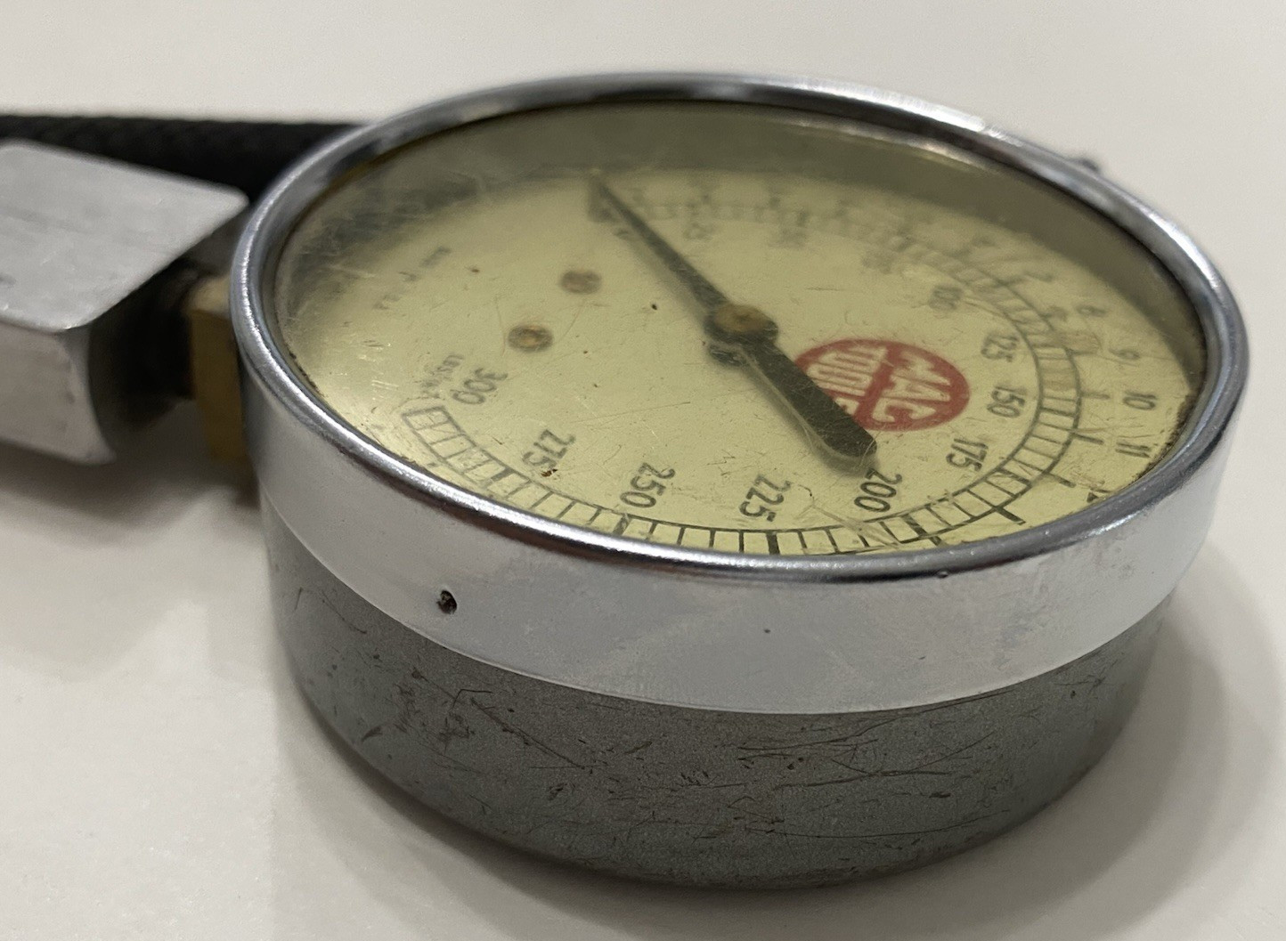 VTG MAC TOOLS TRANSMISSION AND ENGINE OIL PRESSURE GAUGE DIAL # 37089 USA MADE