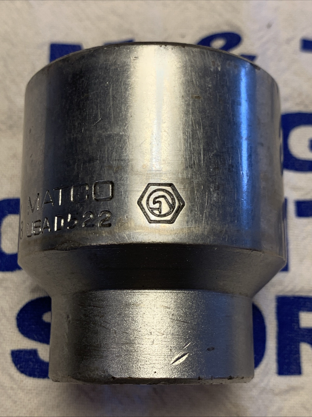 Matco Tools USA 3/4″ Drive 1-5/8″ Chrome 12pt Socket D522
