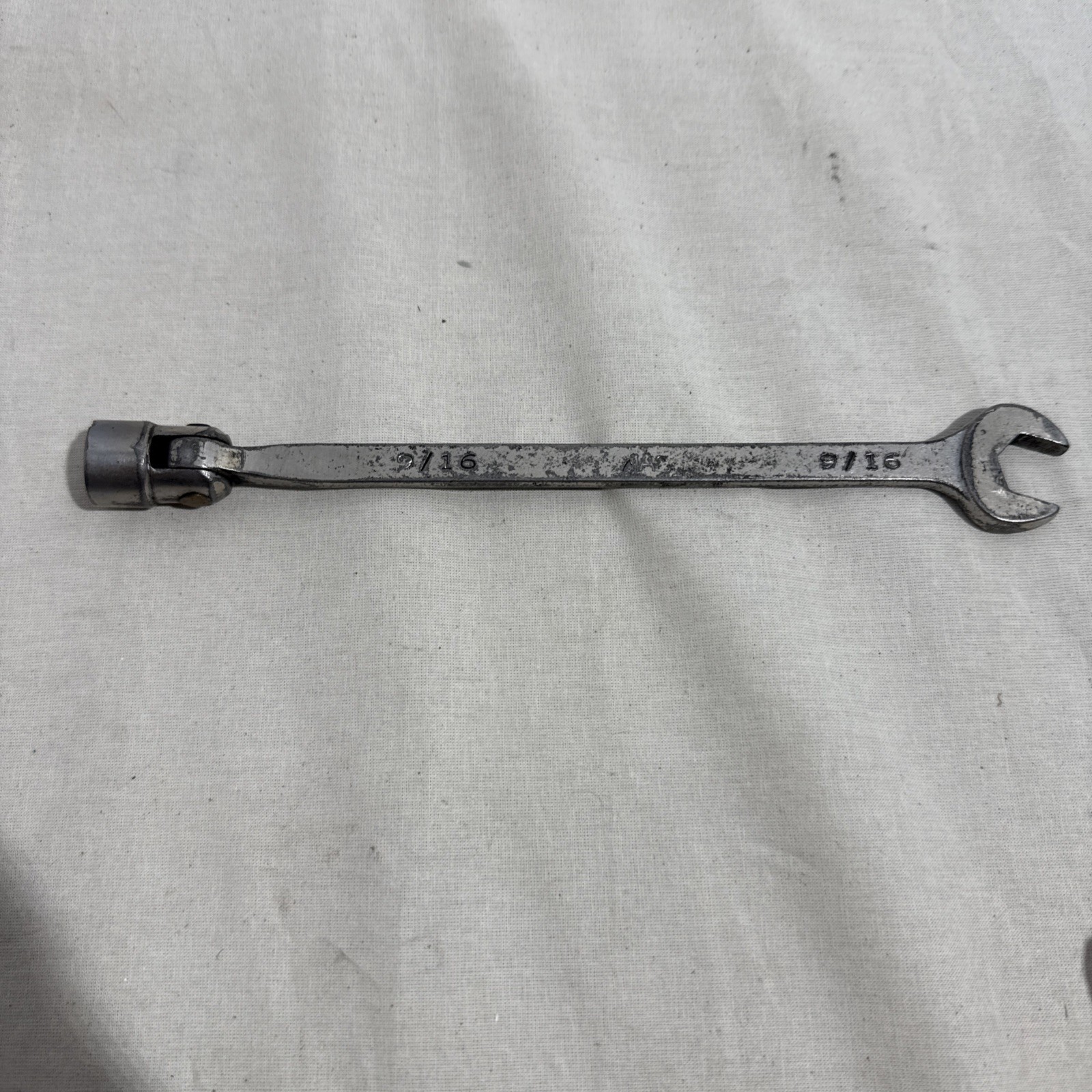 Vintage MAC Tools 9/16″ Saltus Wrench 6pt Socket End CLF18 USA 🇺🇸