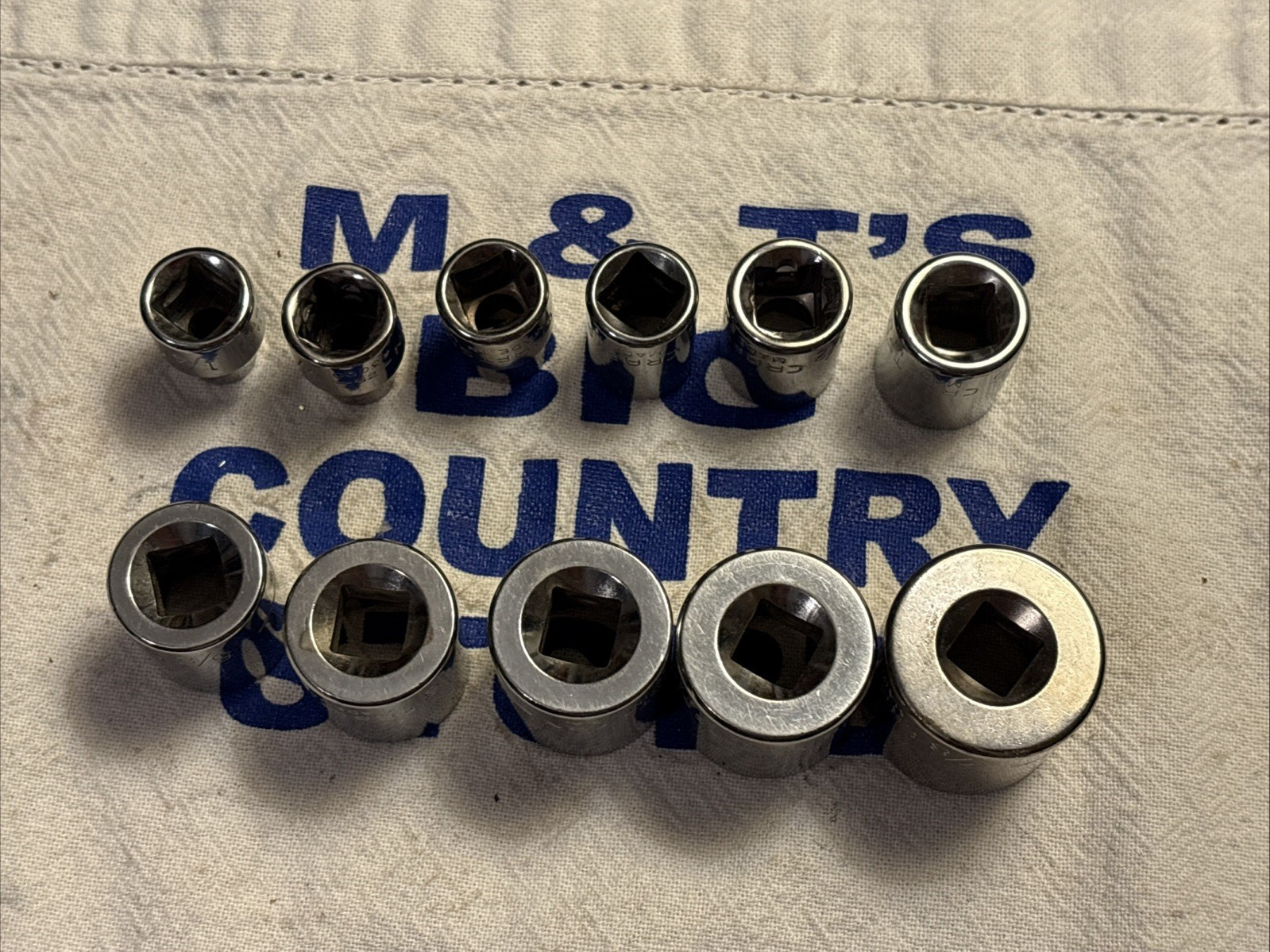 Craftsman USA 3/8″ Drive 11pc 6pt SAE Shallow Socket Set (1/4 to 7/8″)