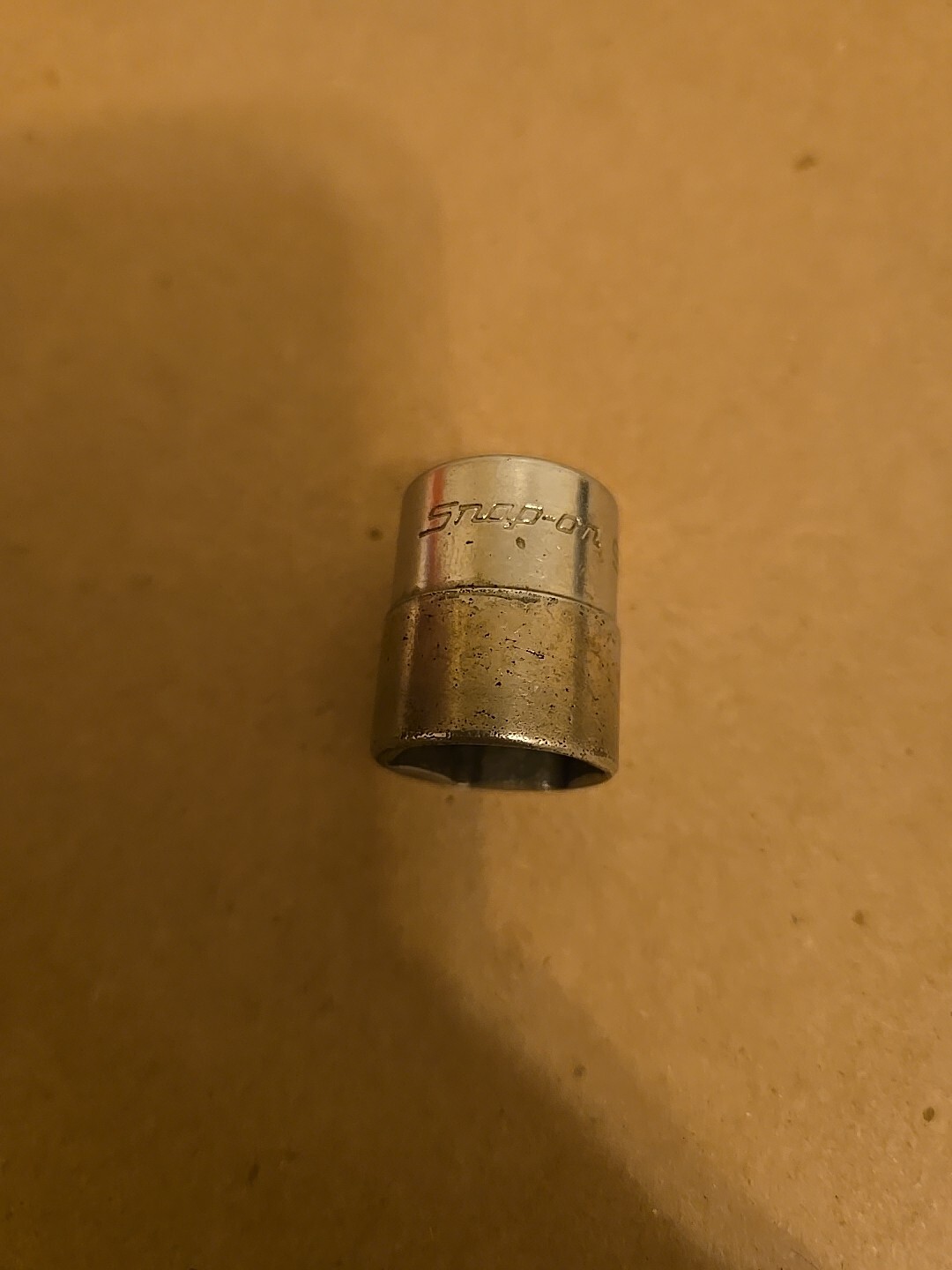 Snap On 1/4″ Drive 9/16″ 6PT Shallow Chrome Socket TM18