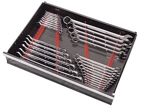 Ernst Wrench Rack Spanner Organizer 4 Piece Set E6014