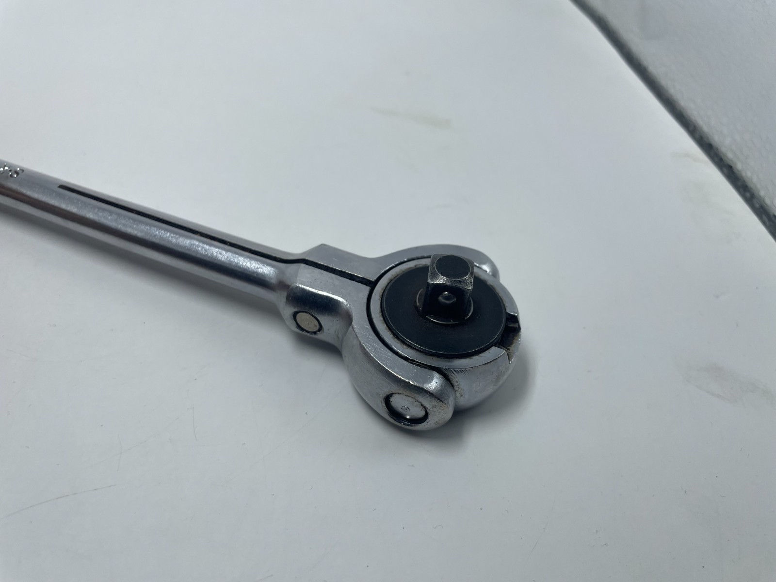 SK Tools 3/8” Drive Swivel Head Ratchet No. 3870 USA