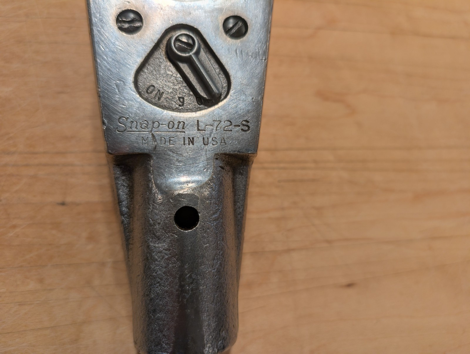 Vintage Snap-on Tools 3/4 Drive Ratchet Head L-72-S