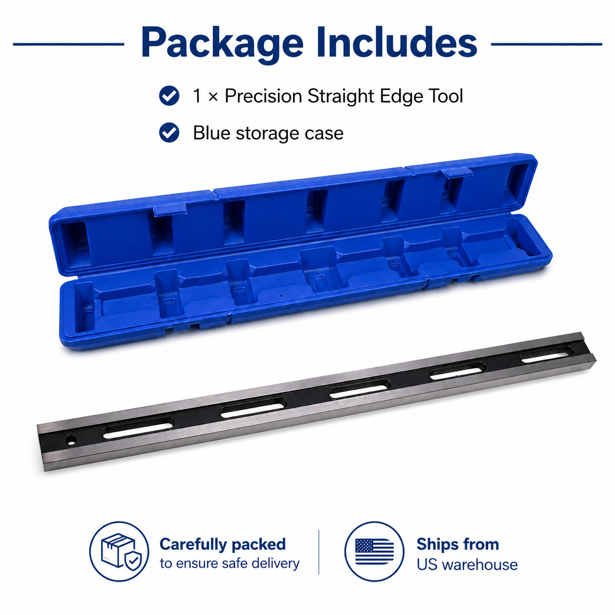 23.6 Inch Precision Straight Edge Tool Cylinder Head Engine Block Flatness Check
