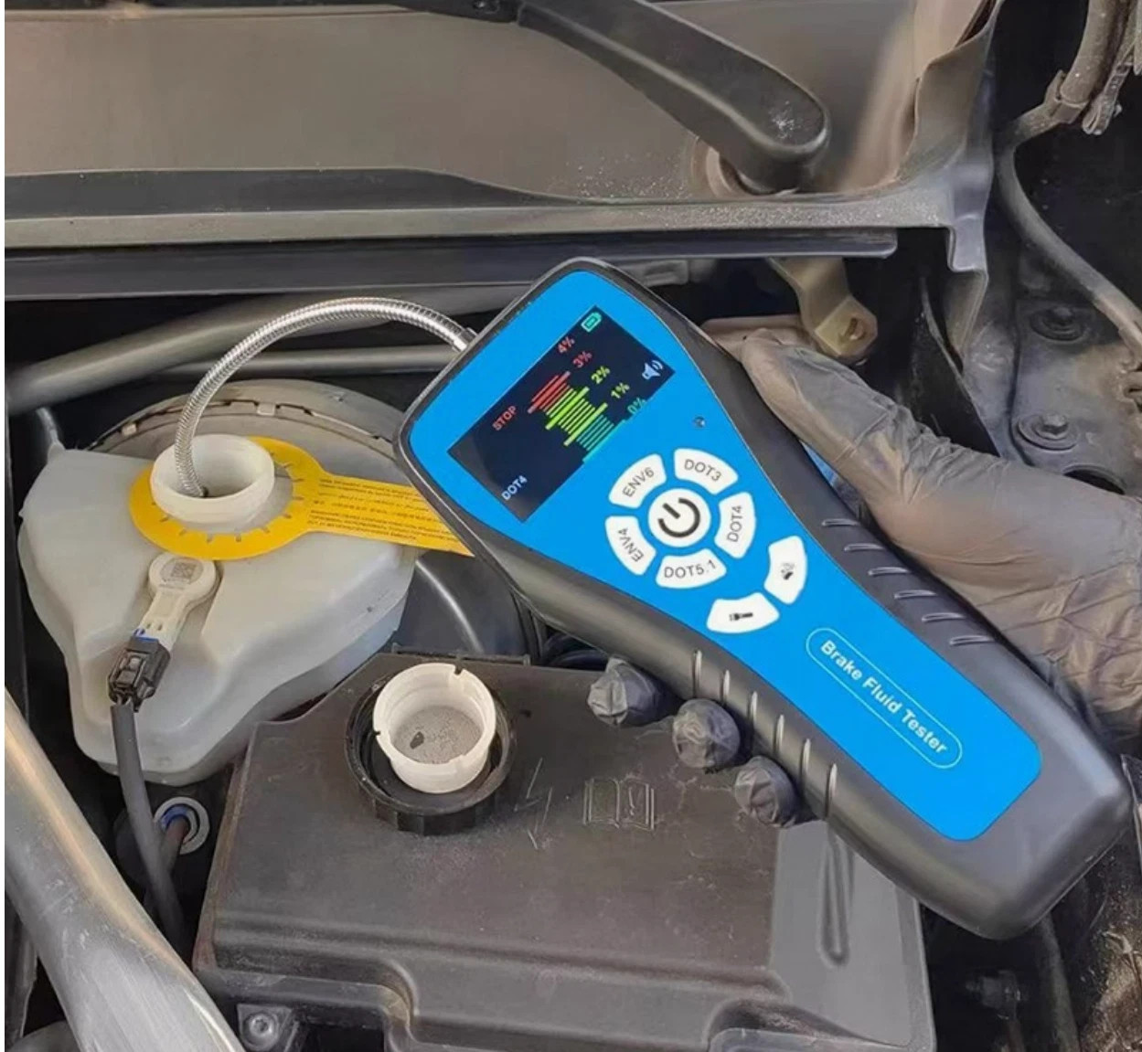 Brake Fluid Liquid Oil Moisture Tester Pen Car Testing Tool For DOT3 DOT4 DOT5.1