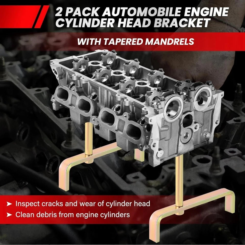 Cylinder Head Stands | 2PCS Cylinder Head Stand Holder Tool Automobile Engine