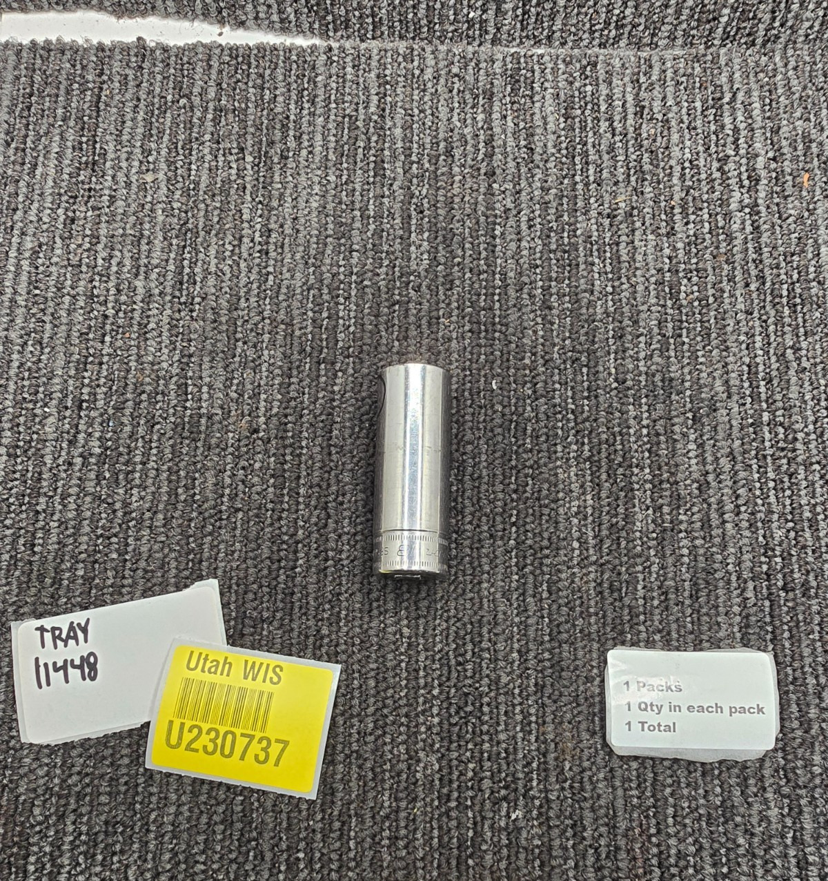 Snap-On SFSM18: 3/8″ Drive 6-Point Metric 18mm Deep Socket *DAMAGED*