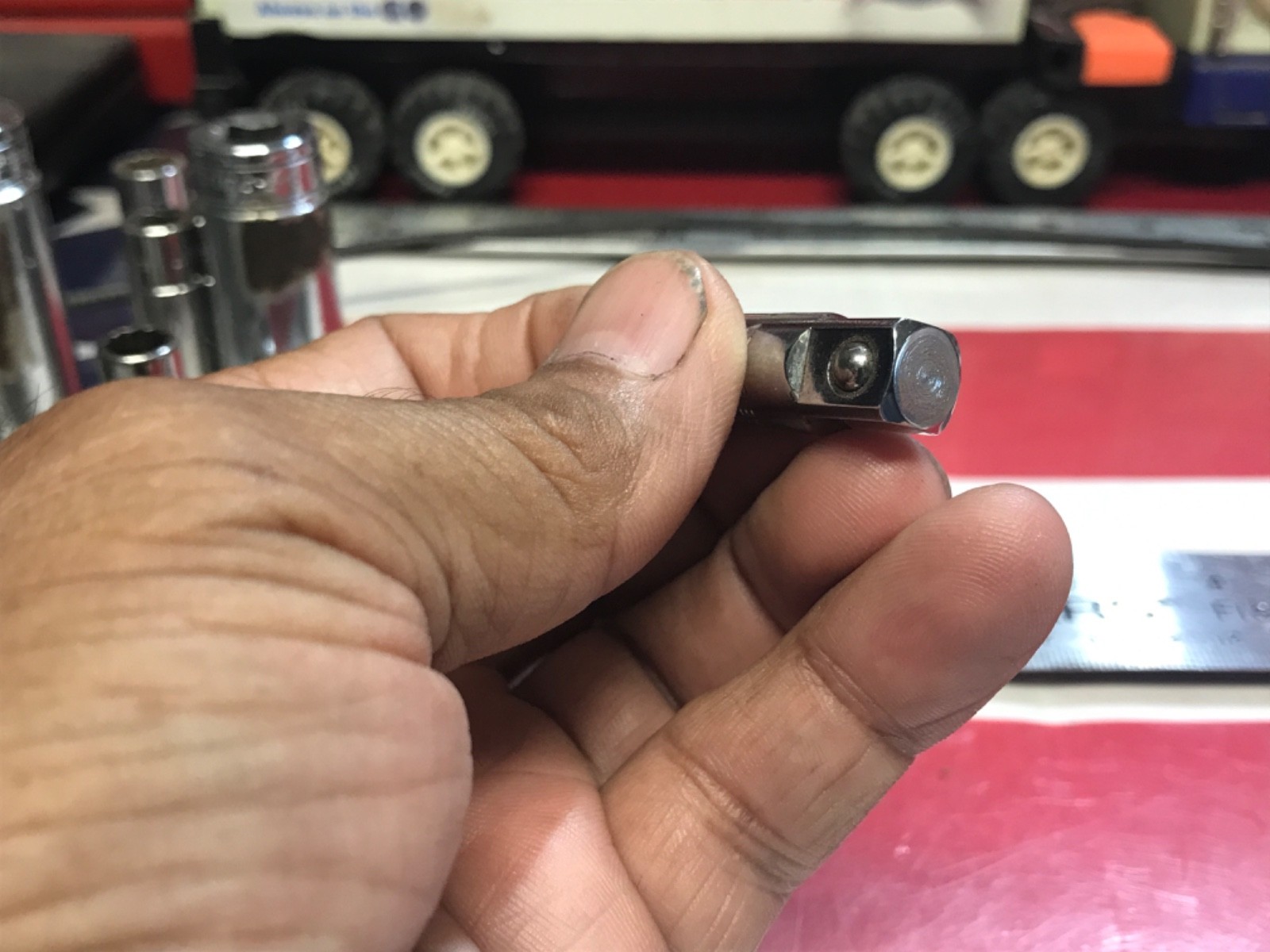 Matco tools adapter 1/4” in 3/8” out NICE 👍 AB12B USA 🇺🇸 1212
