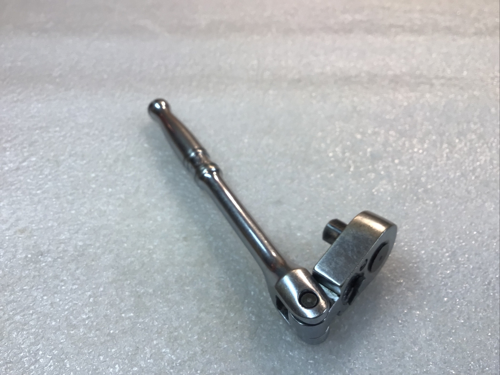 Snap On Tools#TM711A – Chrome, 1/4″ Dr., Flex Head, 5-3/4”Long, Ratchet-USA-