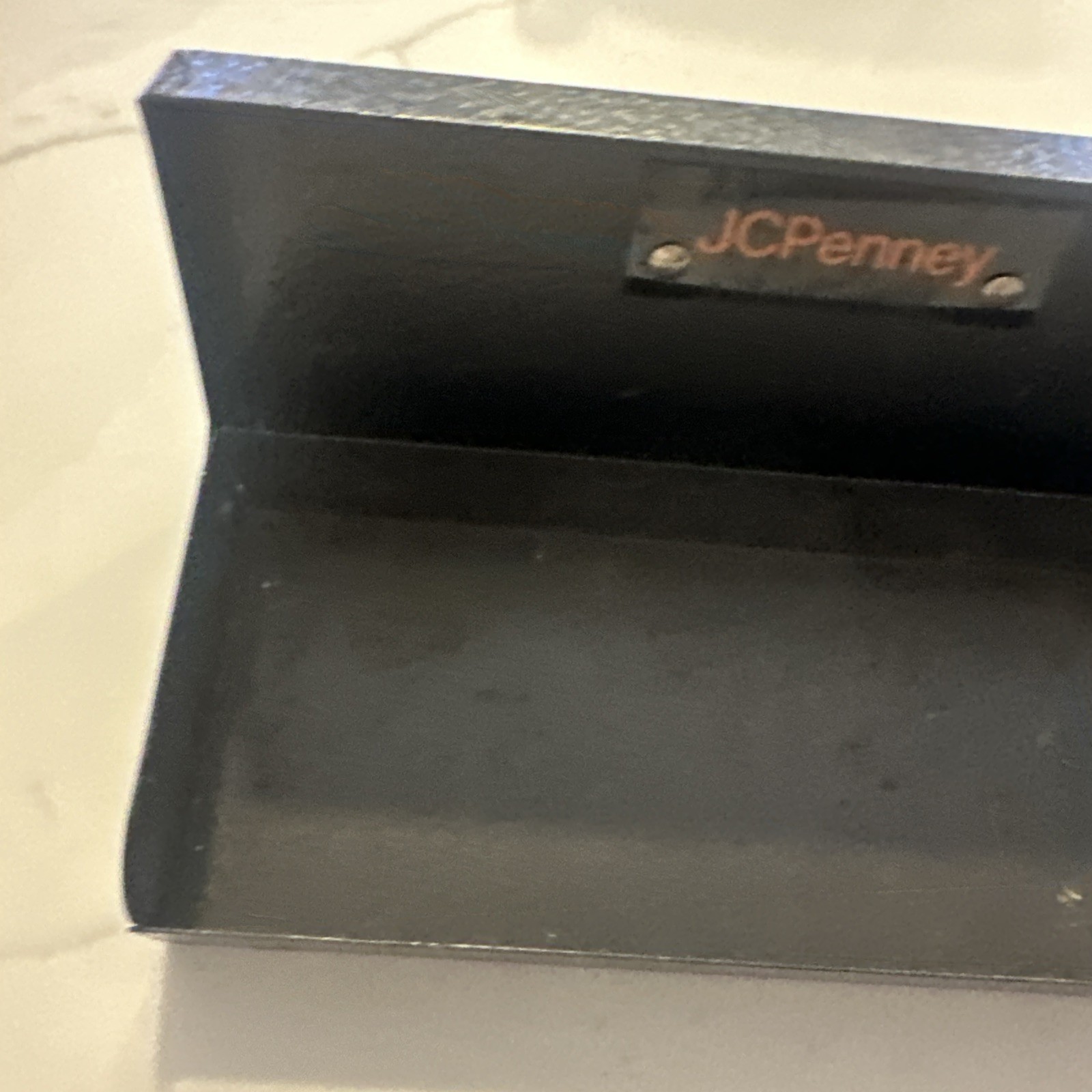 Vintage JCPenney Tools Socket Set Case EMPTY Metal Box 3/8”