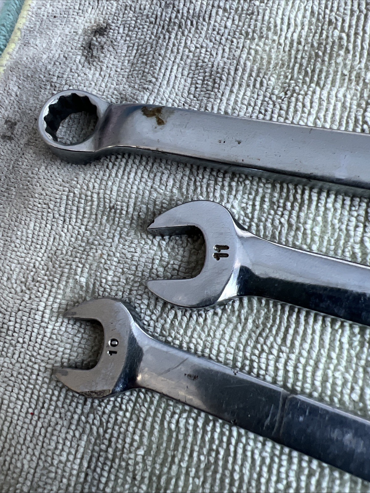 Snap-On FHOM10S Flex Head See Pictures Combination Wrench 6-Point And More See