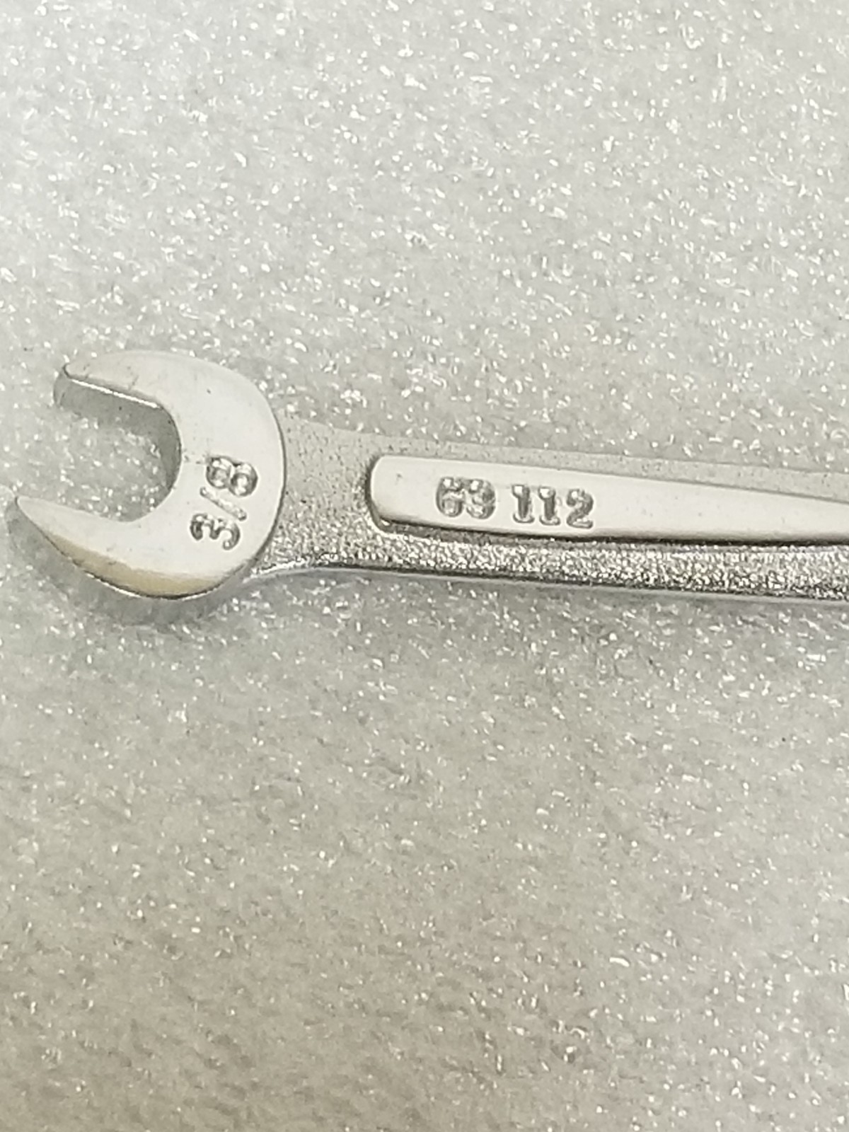 Easco 63-112 Combination Wrench 3/8″ Satin Chrome Finish Made in USA