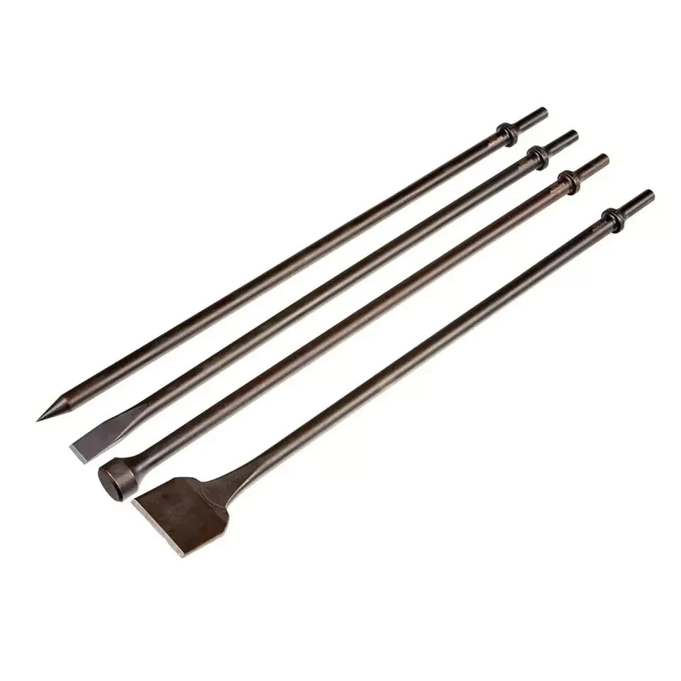 Mayhew Steel Products 37328 4 Pc Long Mix Air Chisel Set