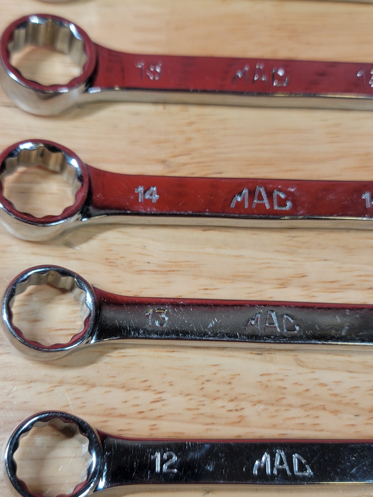 MAC Tools 8-Piece Stubby Metric 12mm-19mm Combination Wrench Set 12-Point