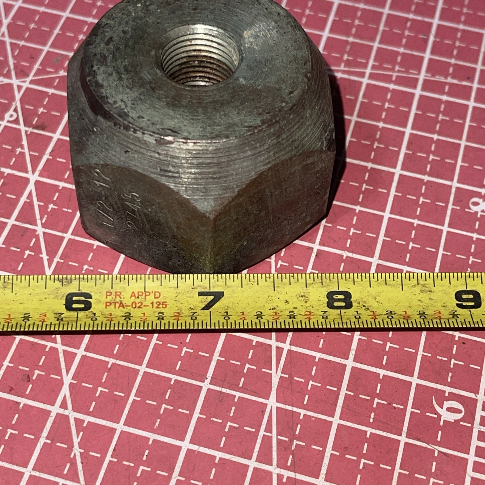 National USA 2745 Push Pull Adapter 1-1/2-12 Female To 5/8-18 Female Connect OTC