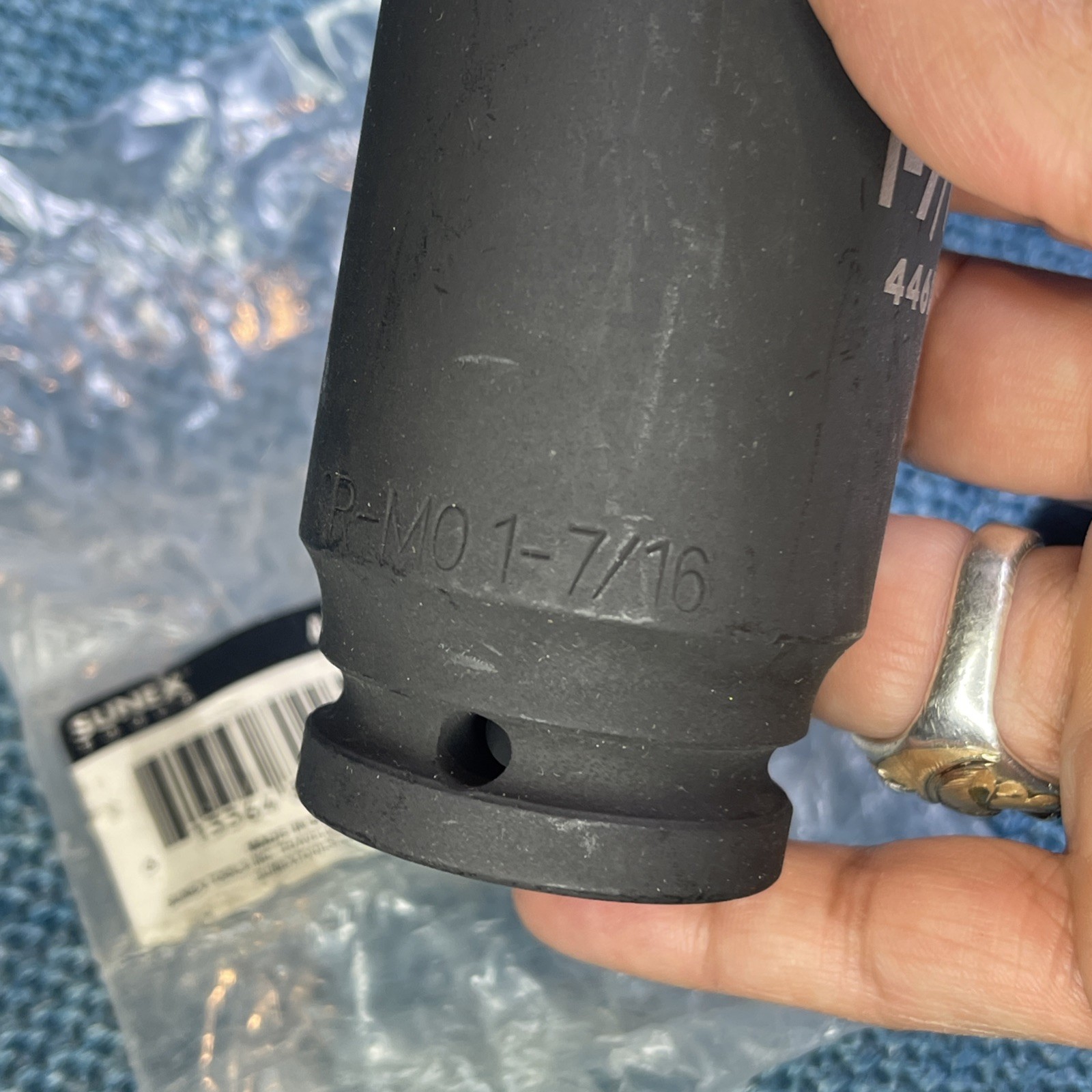 Sunex 446D 1-7/16″ 3/4″ Drive 6 Point Deep Impact Socket Standard Tools SAE