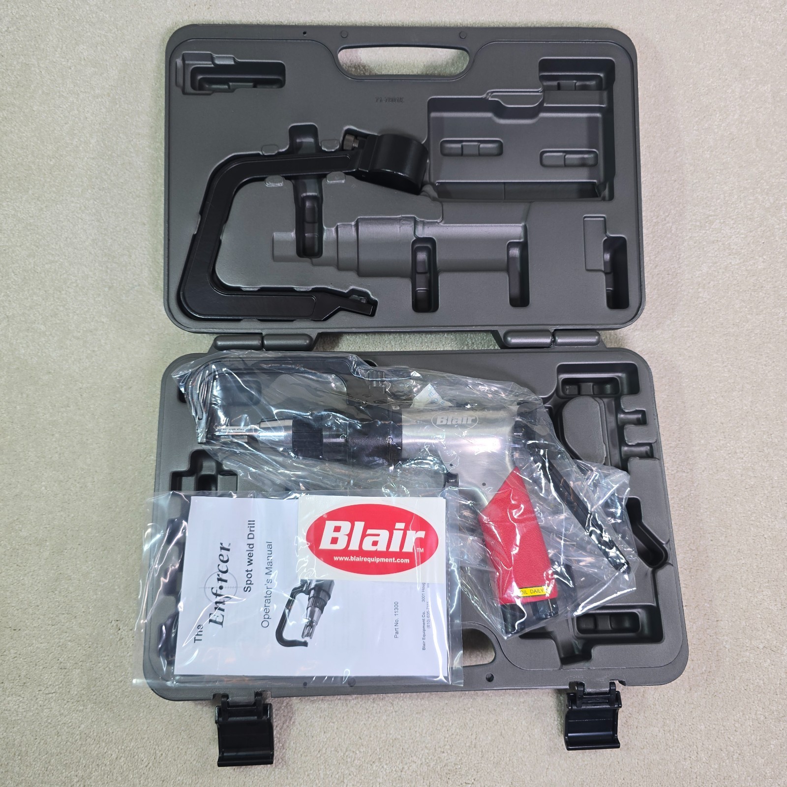 Blair Equipment Co Inc 11300 Enforcer Spotweld Drill Open Box