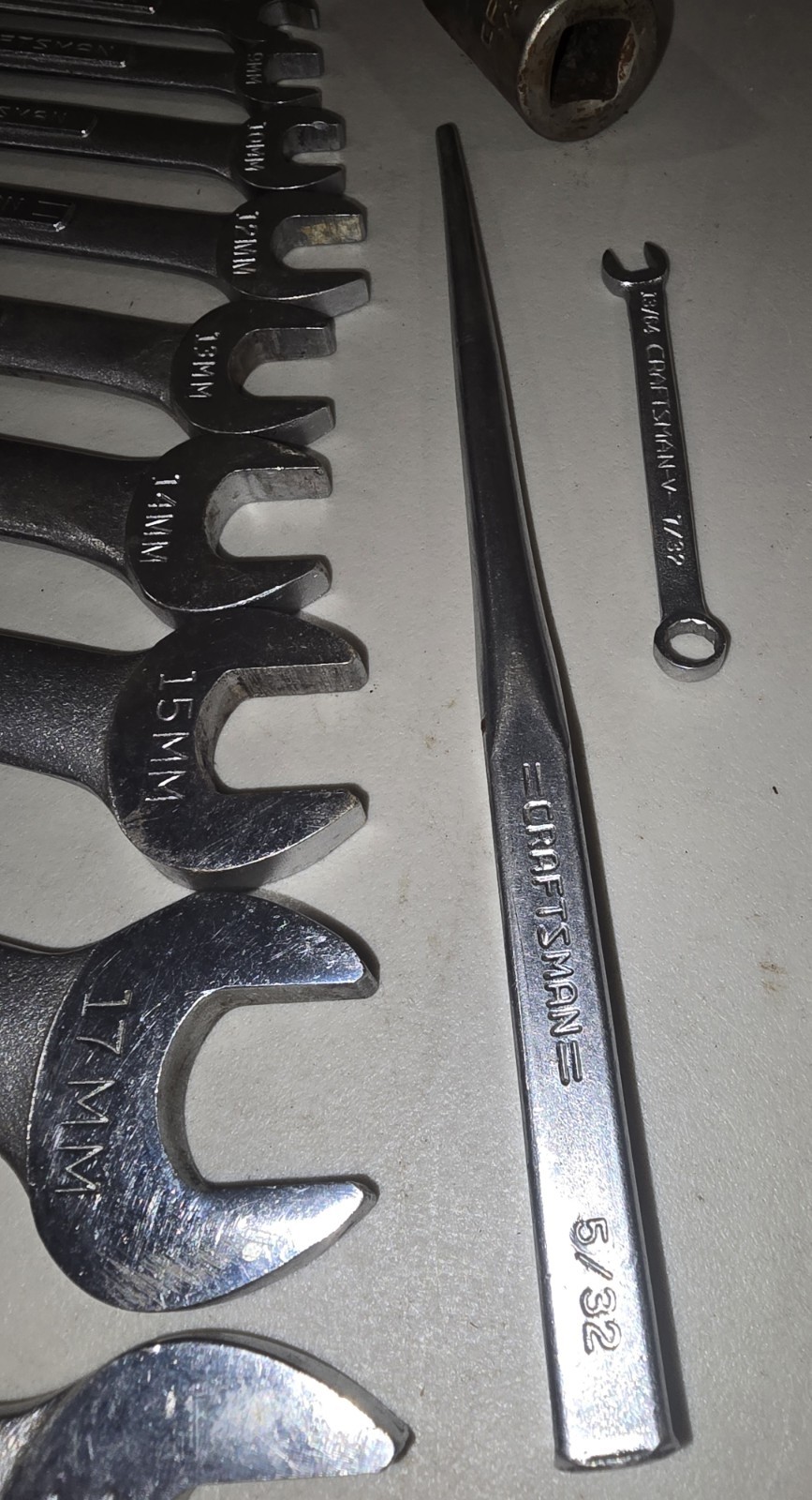 Craftsman Metric 14 Piece Combination Wrench Incomplete Set Plus Other -See Pics