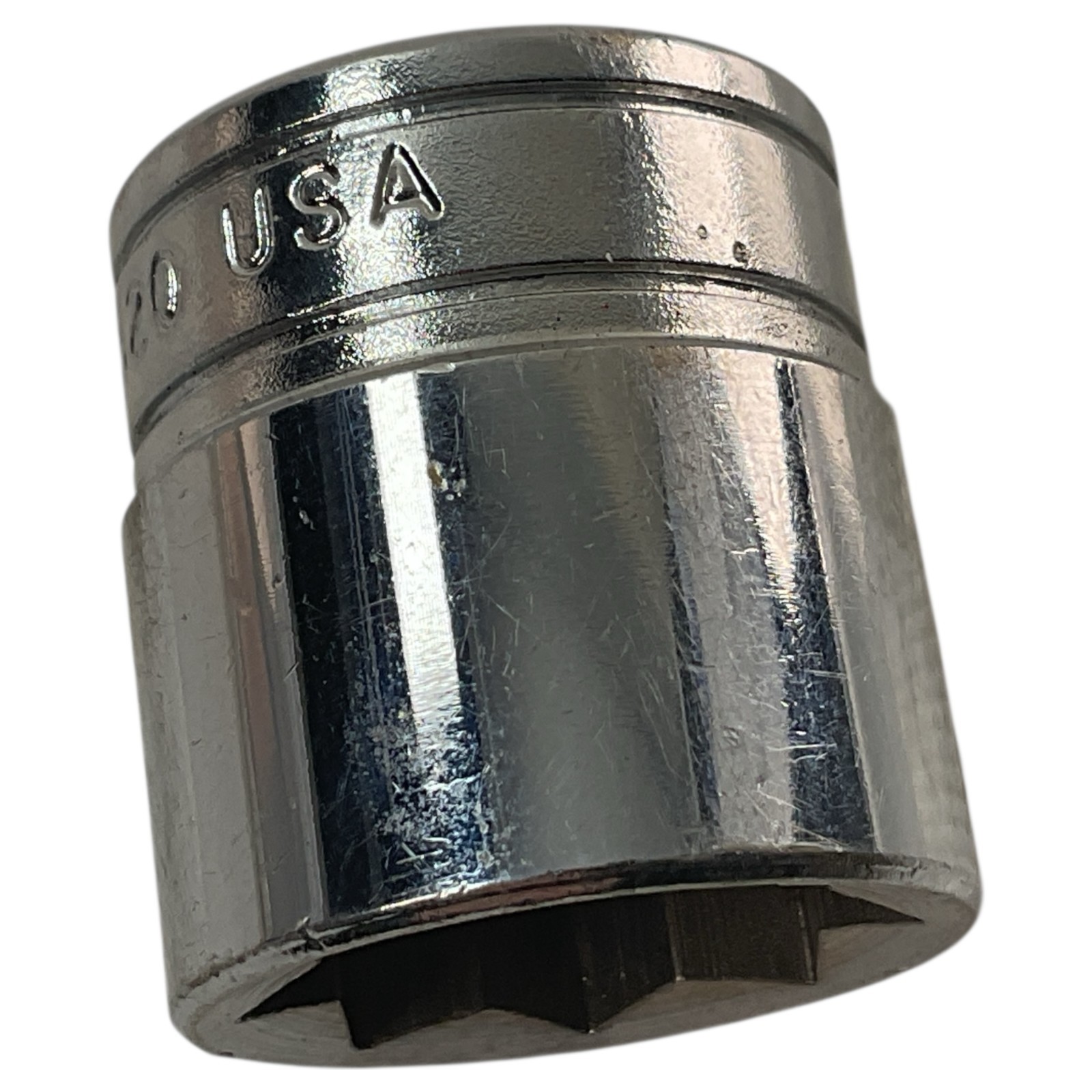 Snap-On Double Square Socket 5/8″ F320 3/8″ Drive 8 Pt As Pictured Mechanic Tool
